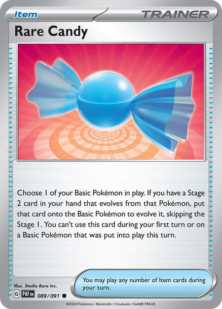 Rare Candy - SV: Paldean Fates Pokémon trading card