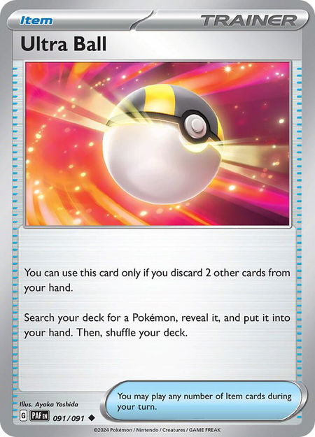 Ultra Ball - SV: Paldean Fates Pokémon trading card