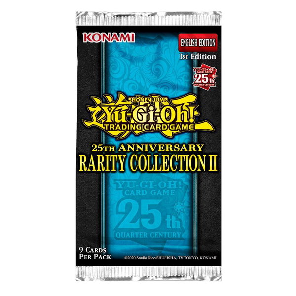 25th Anniversary Rarity Collection II Booster Pack - 25th Anniversary Rarity Collection II YuGiOh trading card