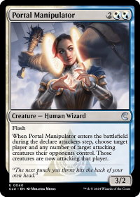 Portal Manipulator - Ravnica: Clue Edition (CLU) #40 - Uncommon Magic: The Gathering Trading Card