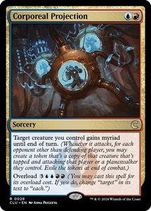 Corporeal Projection - Ravnica: Clue Edition (CLU) #28 - Rare Magic: The Gathering Trading Card