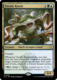 Unruly Krasis - Ravnica: Clue Edition (CLU) #50 - Rare Magic: The Gathering Trading Card