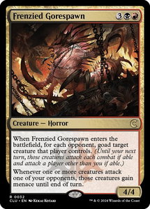 Frenzied Gorespawn - Ravnica: Clue Edition (CLU) #32 - Rare Magic: The Gathering Trading Card