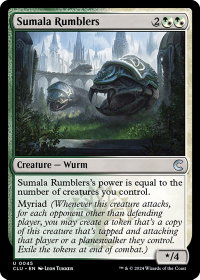 Sumala Rumblers - Ravnica: Clue Edition (CLU) #45 - Uncommon Magic: The Gathering Trading Card