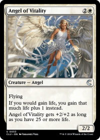 Angel of Vitality - Ravnica: Clue Edition (CLU) #53 - Uncommon Magic: The Gathering Trading Card