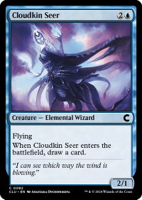 Cloudkin Seer - Ravnica: Clue Edition (CLU) #82 - Common Magic: The Gathering Trading Card