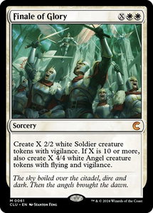 Finale of Glory - Ravnica: Clue Edition (CLU) #61 - Mythic Rare Magic: The Gathering Trading Card