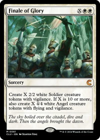 Finale of Glory - Ravnica: Clue Edition (CLU) #61 - Mythic Rare Magic: The Gathering Trading Card