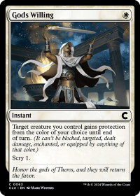 Gods Willing - Ravnica: Clue Edition (CLU) #63 - Common Magic: The Gathering Trading Card