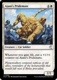 Ajani's Pridemate - Ravnica: Clue Edition (CLU) #52 - Uncommon Magic: The Gathering Trading Card