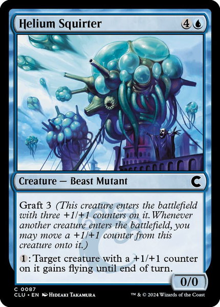 Helium Squirter - Ravnica: Clue Edition Magic: The Gathering trading card