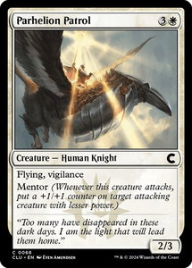 Parhelion Patrol - Ravnica: Clue Edition (CLU) #68 - Common Magic: The Gathering Trading Card