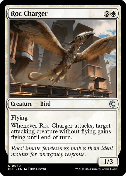Roc Charger - Ravnica: Clue Edition Magic: The Gathering trading card