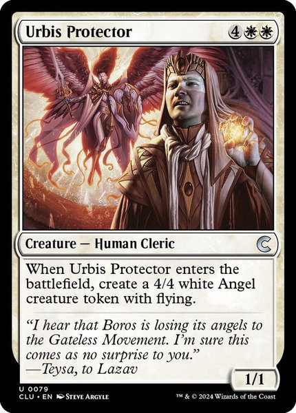Urbis Protector - Ravnica: Clue Edition Magic: The Gathering trading card