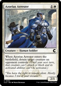 Azorius Arrester - Ravnica: Clue Edition (CLU) #54 - Common Magic: The Gathering Trading Card