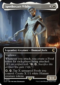 Apothecary White (Borderless) - Ravnica: Clue Edition (CLU) #1 - Rare Magic: The Gathering Trading Card