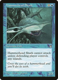 Hammerhead Shark - Stronghold (STH) #null - Common Magic: The Gathering Trading Card