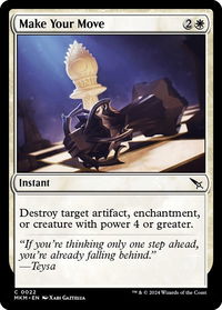 Make Your Move - Murders at Karlov Manor (MKM) #22 - Common Magic: The Gathering Trading Card