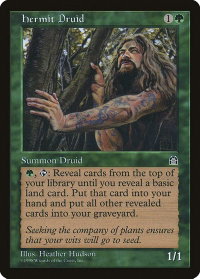 Hermit Druid - Stronghold (STH) #null - Rare Magic: The Gathering Trading Card