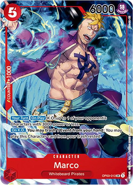 Marco (Japanese 1st Anniversary Set) - One Piece Promotion Cards One Piece trading card