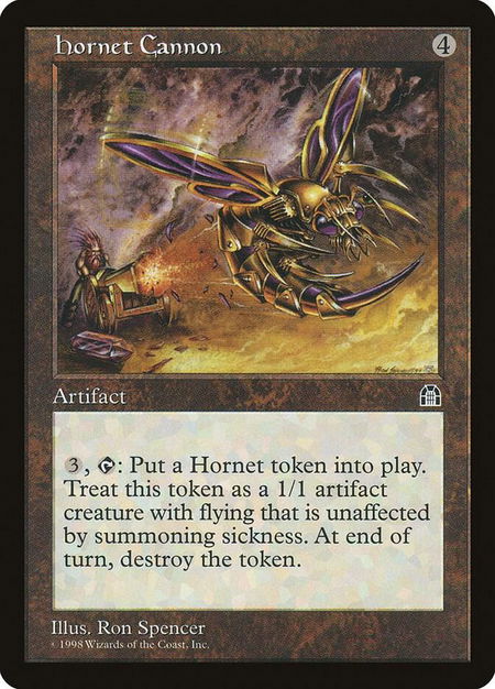 Hornet Cannon - Stronghold Magic: The Gathering trading card