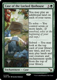 Case of the Locked Hothouse - Promo Pack: Murders at Karlov Manor (PPMKM) #155p - Rare Magic: The Gathering Trading Card