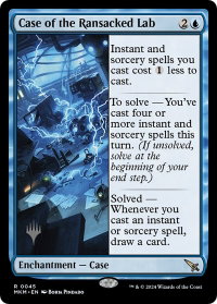 Case of the Ransacked Lab - Promo Pack: Murders at Karlov Manor (PPMKM) #45p - Rare Magic: The Gathering Trading Card