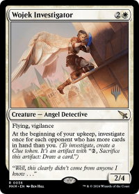 Wojek Investigator - Promo Pack: Murders at Karlov Manor (PPMKM) #36p - Rare Magic: The Gathering Trading Card