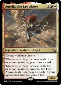 Aurelia, the Law Above - Promo Pack: Murders at Karlov Manor (PPMKM) #188p - Rare Magic: The Gathering Trading Card