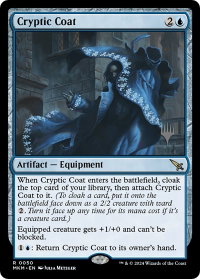 Cryptic Coat - Promo Pack: Murders at Karlov Manor (PPMKM) #50p - Rare Magic: The Gathering Trading Card