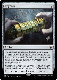 Cryptex - Promo Pack: Murders at Karlov Manor (PPMKM) #251p - Rare Magic: The Gathering Trading Card