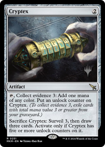 Cryptex - Promo Pack: Murders at Karlov Manor Magic: The Gathering trading card