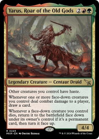 Yarus, Roar of the Old Gods - Promo Pack: Murders at Karlov Manor (PPMKM) #245p - Rare Magic: The Gathering Trading Card