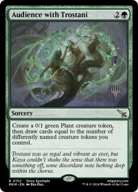 Audience with Trostani - Promo Pack: Murders at Karlov Manor (PPMKM) #152p - Rare Magic: The Gathering Trading Card