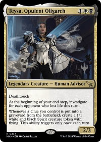 Teysa, Opulent Oligarch - Promo Pack: Murders at Karlov Manor (PPMKM) #234p - Rare Magic: The Gathering Trading Card