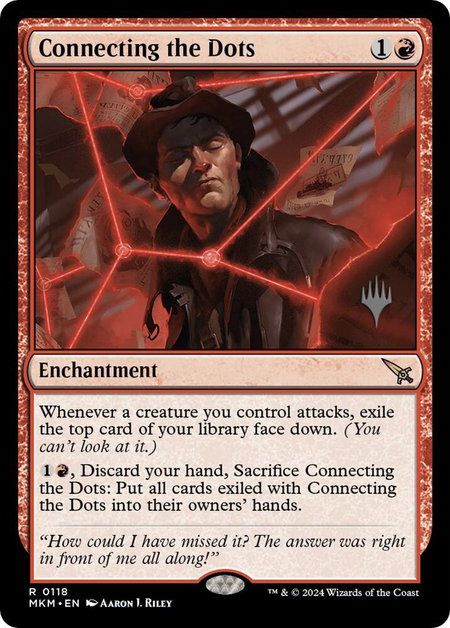 Connecting the Dots - Promo Pack: Murders at Karlov Manor Magic: The Gathering trading card