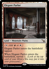 Elegant Parlor - Promo Pack: Murders at Karlov Manor (PPMKM) #260p - Rare Magic: The Gathering Trading Card