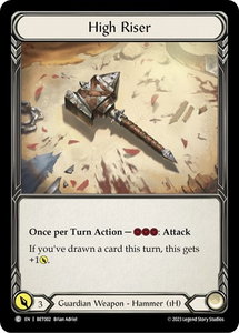 High Riser - Blitz Deck: Heavy Hitters - Betsy #BET002 - Common Flesh and Blood Trading Card