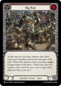 Big Bop (Red) - Blitz Deck: Heavy Hitters - Betsy #BET015 - Common Flesh and Blood Trading Card