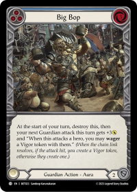 Big Bop (Blue) - Blitz Deck: Heavy Hitters - Betsy #BET023 - Common Flesh and Blood Trading Card