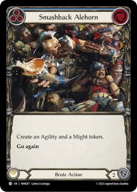 Smashback Alehorn - Blitz Deck: Heavy Hitters - Rhinar  #RNR027 - Common Flesh and Blood Trading Card