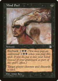 Mind Peel - Stronghold (STH) #null - Uncommon Magic: The Gathering Trading Card