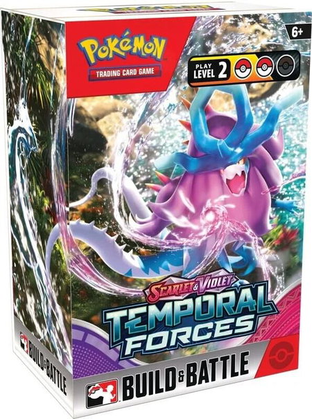 Temporal Forces Build & Battle Box trading card from SV05: Temporal Forces Temporal Forces Build & Battle Box - SV05: Temporal Forces Pokémon trading card