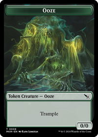 Ooze Token - Murders at Karlov Manor (MKM) #8 - Token Magic: The Gathering Trading Card