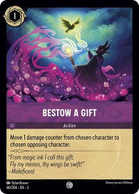 Bestow a Gift - Into the Inklands (3) #60/204 - Common Disney Lorcana Trading Card