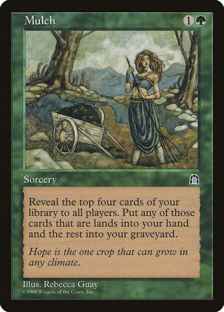 Mulch - Stronghold Magic: The Gathering trading card