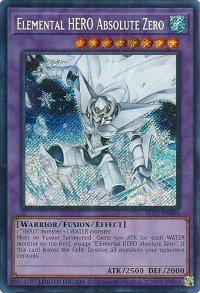 Elemental HERO Absolute Zero - Battles of Legend: Chapter 1 (BLC1) #BLC1-EN004 - Secret Rare YuGiOh Trading Card