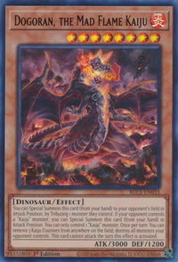 Dogoran, the Mad Flame Kaiju - Battles of Legend: Chapter 1 (BLC1) #BLC1-EN033 - Ultra Rare YuGiOh Trading Card