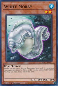 White Moray - Battles of Legend: Chapter 1 (BLC1) #BLC1-EN051 - Common / Short Print YuGiOh Trading Card