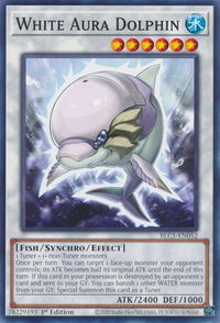 White Aura Dolphin - Battles of Legend: Chapter 1 (BLC1) #BLC1-EN052 - Common / Short Print YuGiOh Trading Card